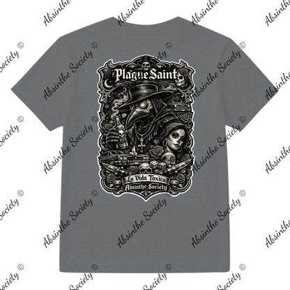 La Vida Toxica- La Pareja Grayscale- Double Side T-Shirt Printed in USA