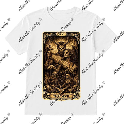 Major Arcana The Devil unisex T-Shirt Printed in USA
