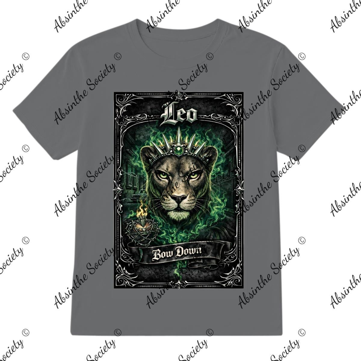 Leo Lioness T-Shirt Printed in USA