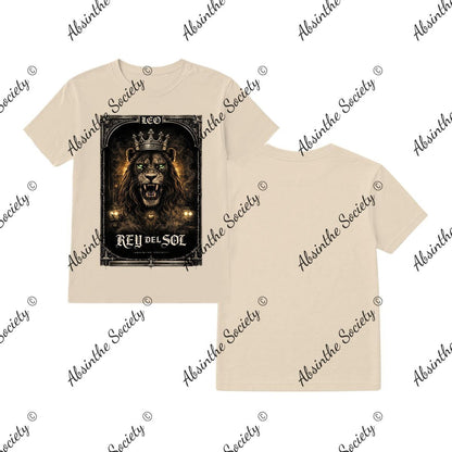Leo I T-Shirt Printed in USA Sand