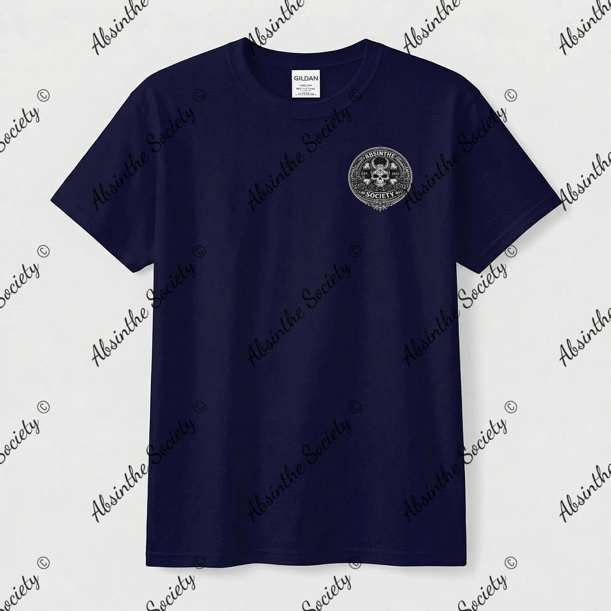 Deported. I Came Back. | Unisex T-Shirt | Gildan 5000 | DTG Double-Sided | Printed in USA | Absinthe Society Navy