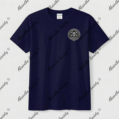 Deported. I Came Back. | Unisex T-Shirt | Gildan 5000 | DTG Double-Sided | Printed in USA | Absinthe Society Navy