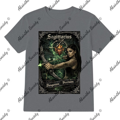 Sagittarius- Dangerous Precision T-Shirt Printed in USA