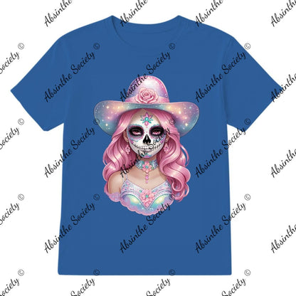Pretty Pastel Catrina - T-Shirt Printed in USA