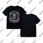 Absinthe Society Sugar Skull- T-Shirt Printed in USA Black