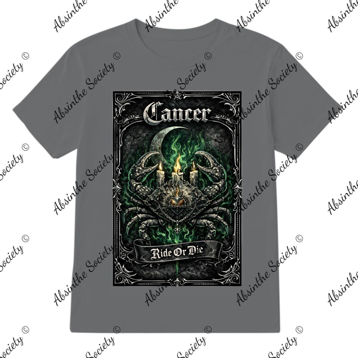 Cancer Zodiac T-Shirt Printed in USA