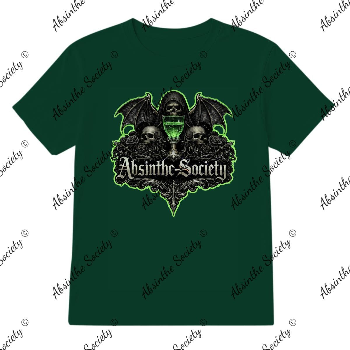 Death by Absinthe Society — Absinthe Green Collector Edition T-Shirt