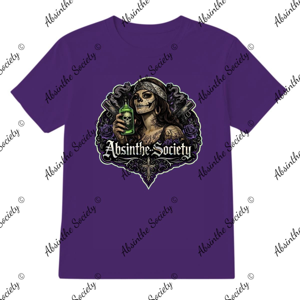 Chingona - Absinthe Society |T-Shirt Made in USA