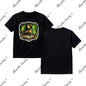Green Fairy - Small Shield T-Shirt Printed in USA Black
