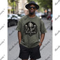 Marilyn Absinthe- Unisex Heavyweight T-shirt Printed in USA army green