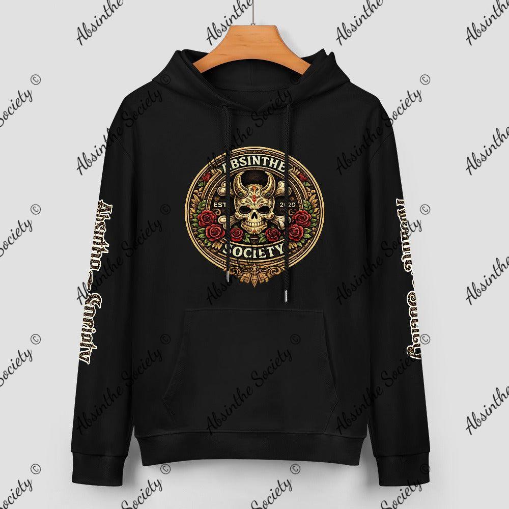 Absinthe Society Color Logo - Pure Cotton Hoodie
