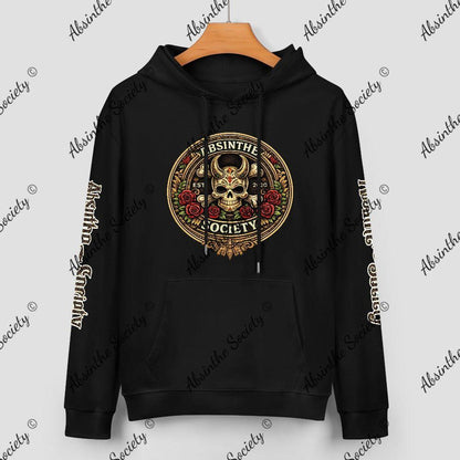 Absinthe Society Color Logo - Pure Cotton Hoodie