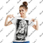Anna Nicole Women's Cotton Short Sleeve T-shirt White