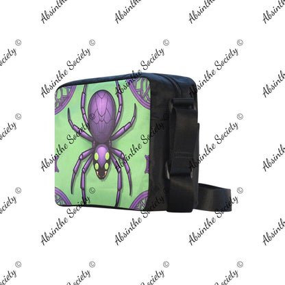 Absinthe Venom Cross-body Nylon Bag - Gothic Lightweight Travel