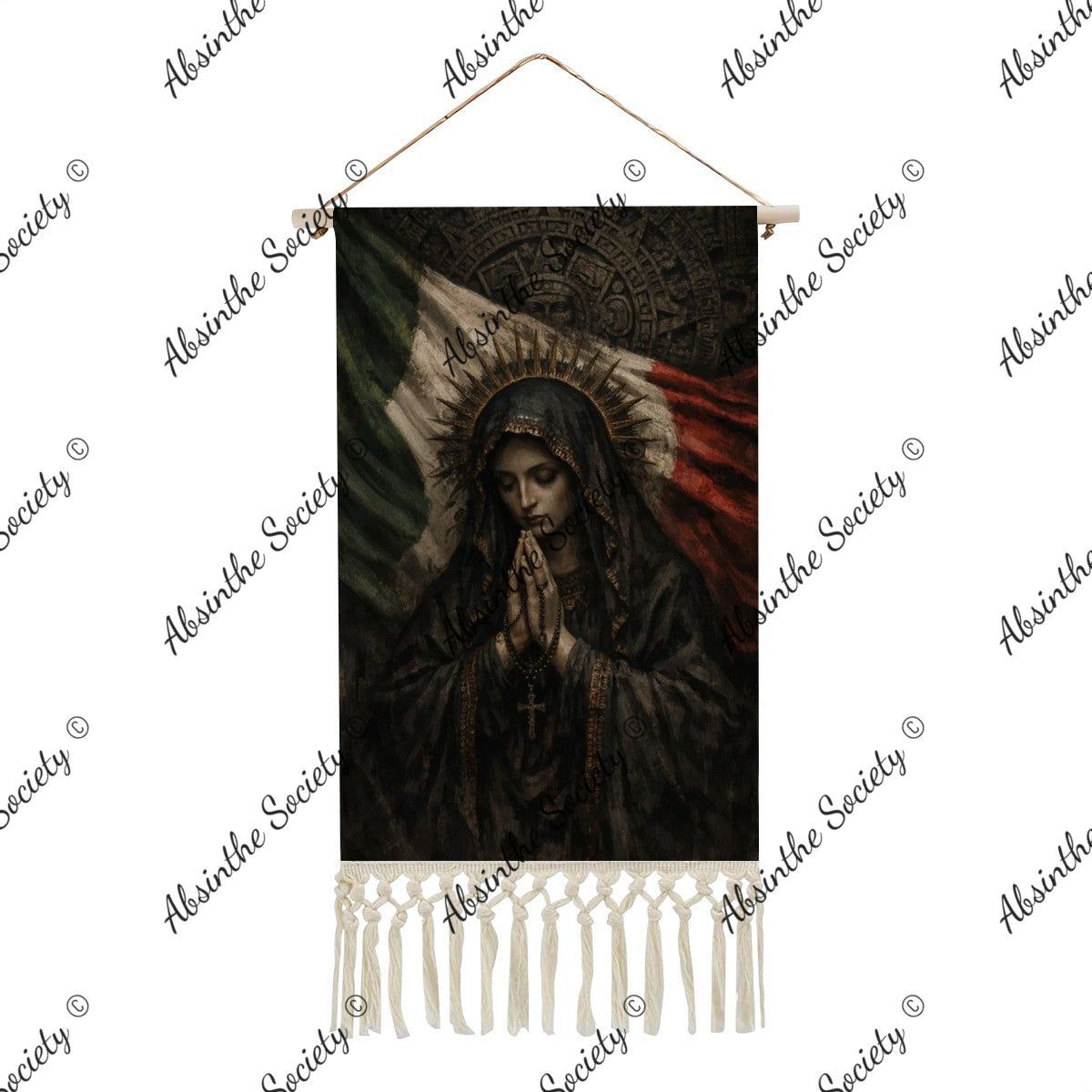Paíz Y Fe - Cotton and Linen Hanging Pictures One Size