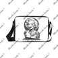 Hollywood Goddess Marilyn Monroe Cross-body Nylon Bag - Gothic White ONESIZE
