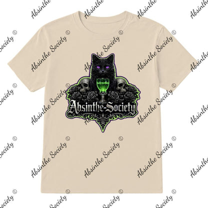 Black Cat T-Shirt | Absinthe Society
