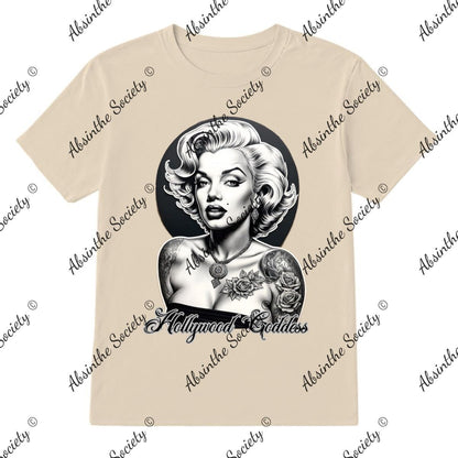 Marilyn Hollywood Goddess- T-Shirt Printed in USA