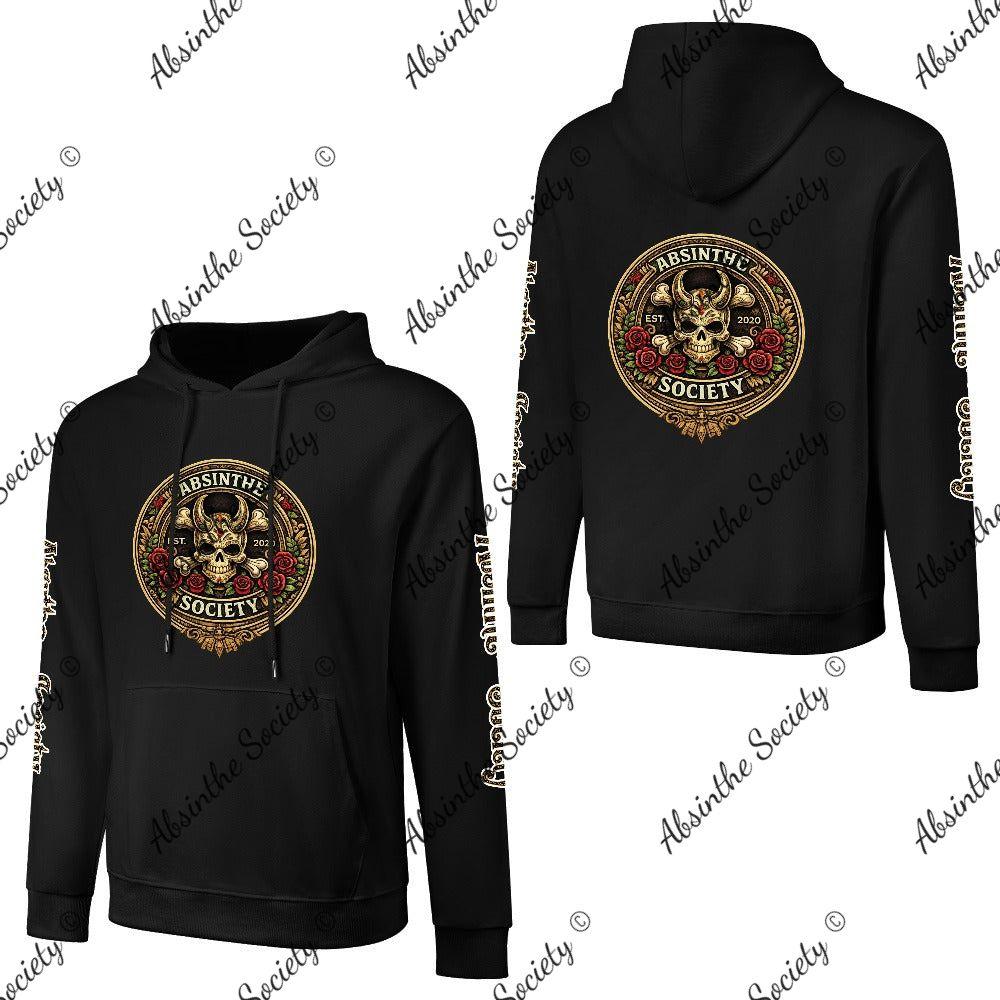 Absinthe Society Color Logo - Pure Cotton Hoodie