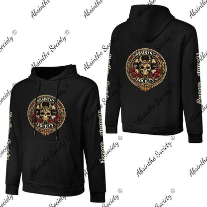 Absinthe Society Color Logo - Pure Cotton Hoodie