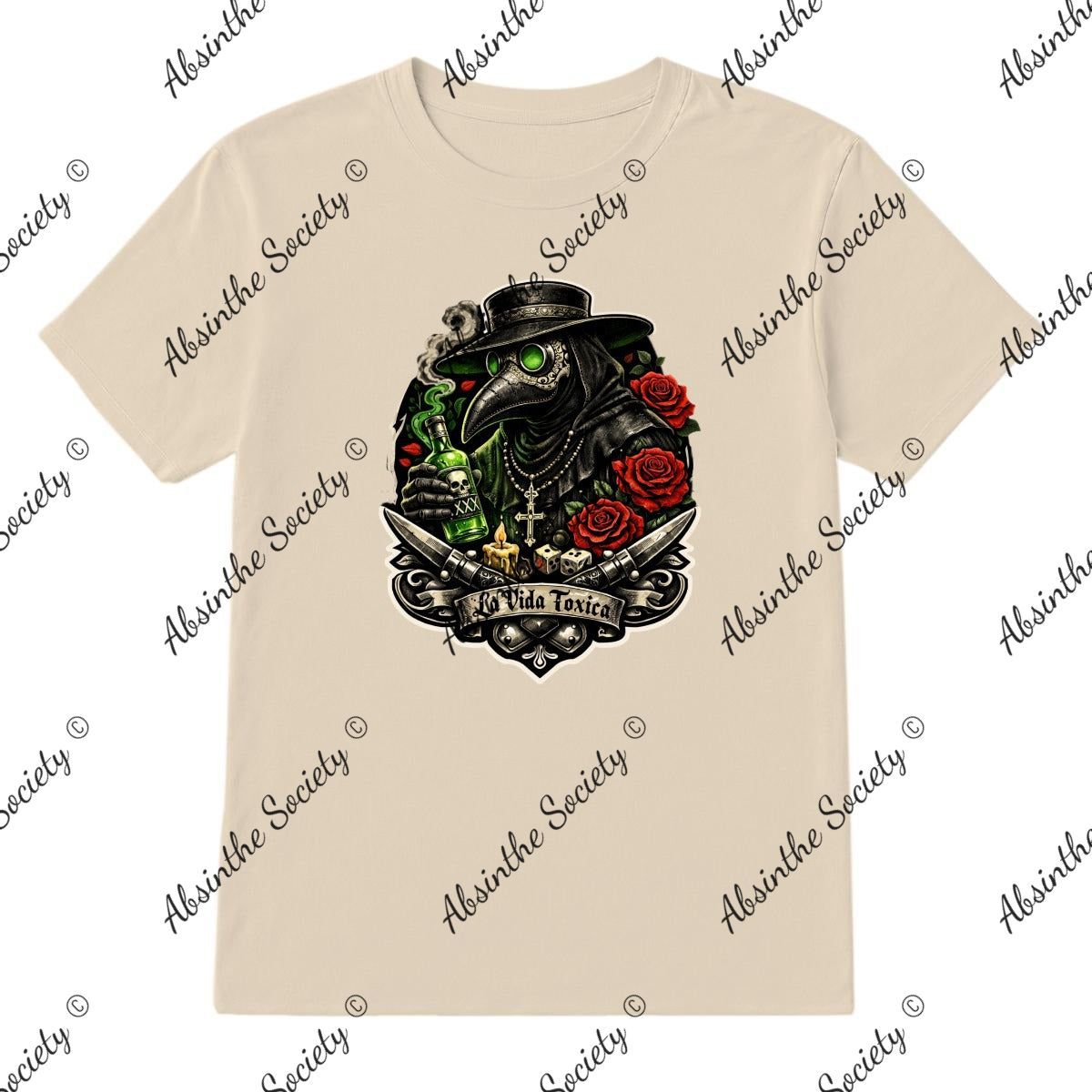 La Vida Toxica - La Pareja - Double Side T-Shirt Printed in USA