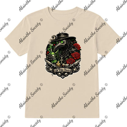 La Vida Toxica - La Pareja - Double Side T-Shirt Printed in USA