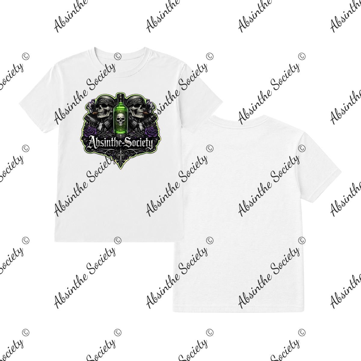 For the Homies T-Shirt | Absinthe Society White