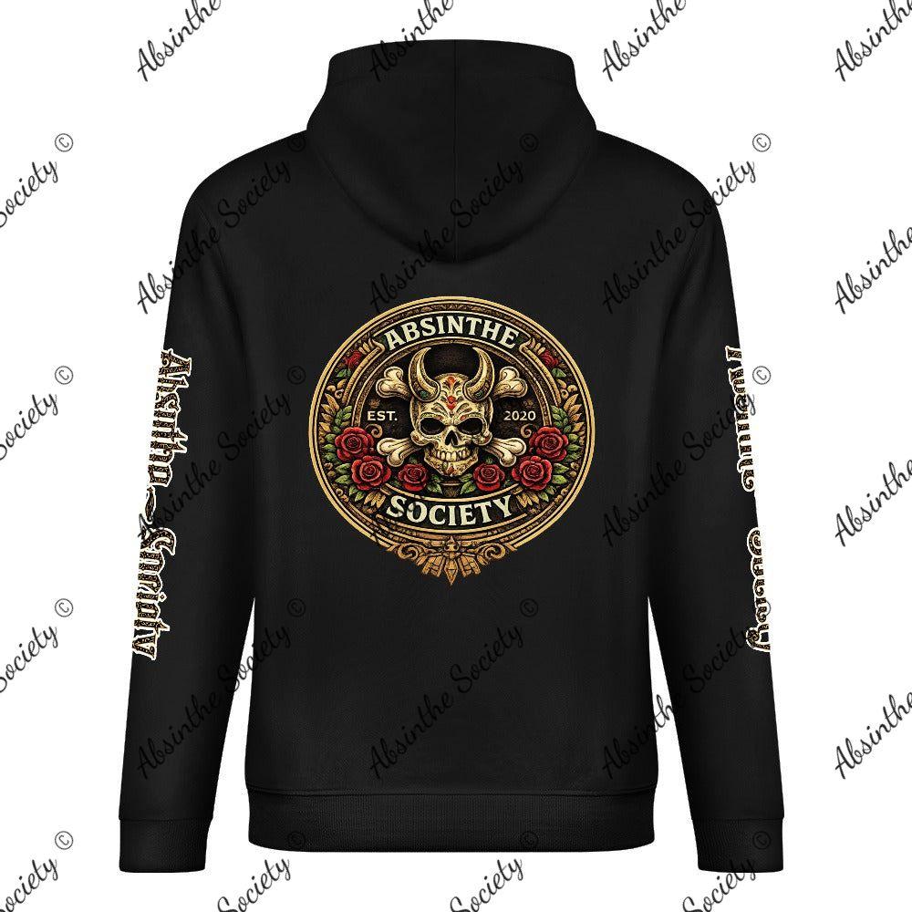 Absinthe Society Color Logo - Pure Cotton Hoodie