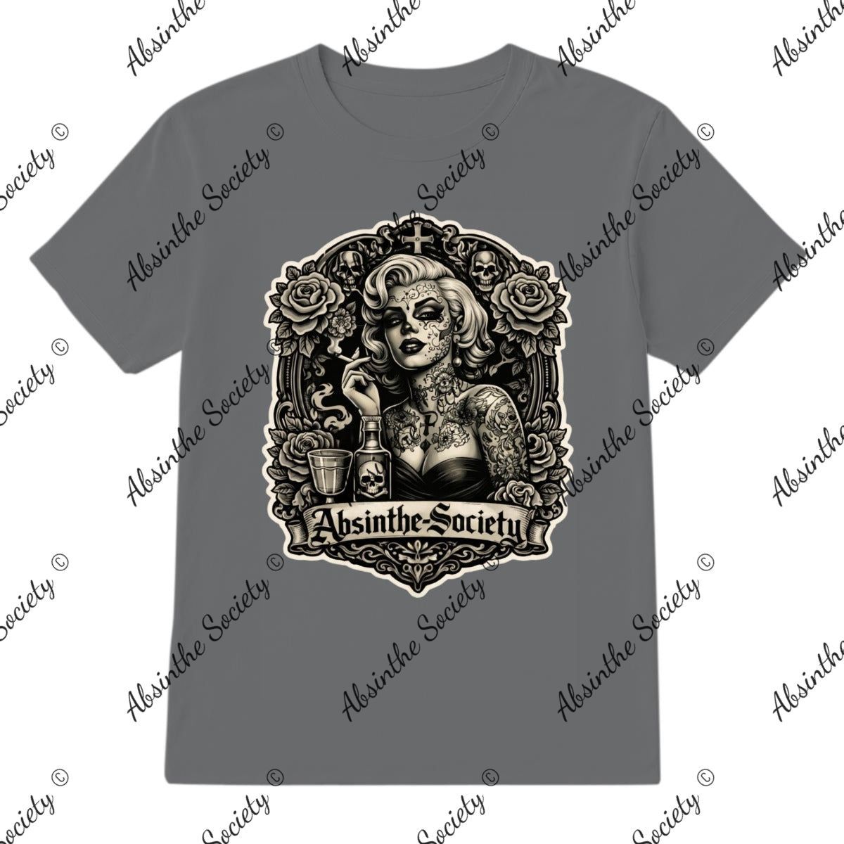 Tattooed Marilyn T-Shirt | Absinthe Society