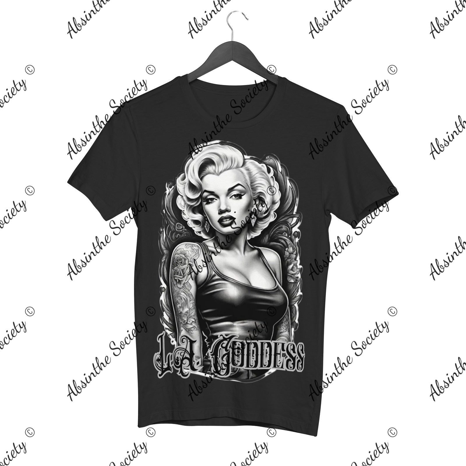 L.A. Goddess Cotton Short Sleeve T-shirt