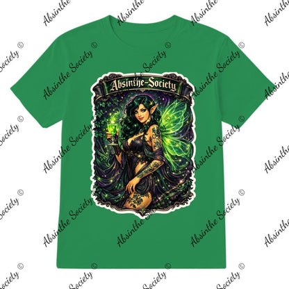 Green Fairy- Full Scale T-Shirt Printed in USA