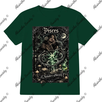 Pisces Dark Dreamer T-Shirt Printed in USA