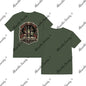 Absinthe Society Old Skool Tattoo Inspired - T-Shirt Printed in USA Military Green