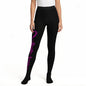 La Firma | Absinthe Society Signature Pantyhose | Black & Pink White 9.1"×37.4" 23x95cm