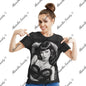 Bettie Forever Women's Cotton Short Sleeve T-shirt Black