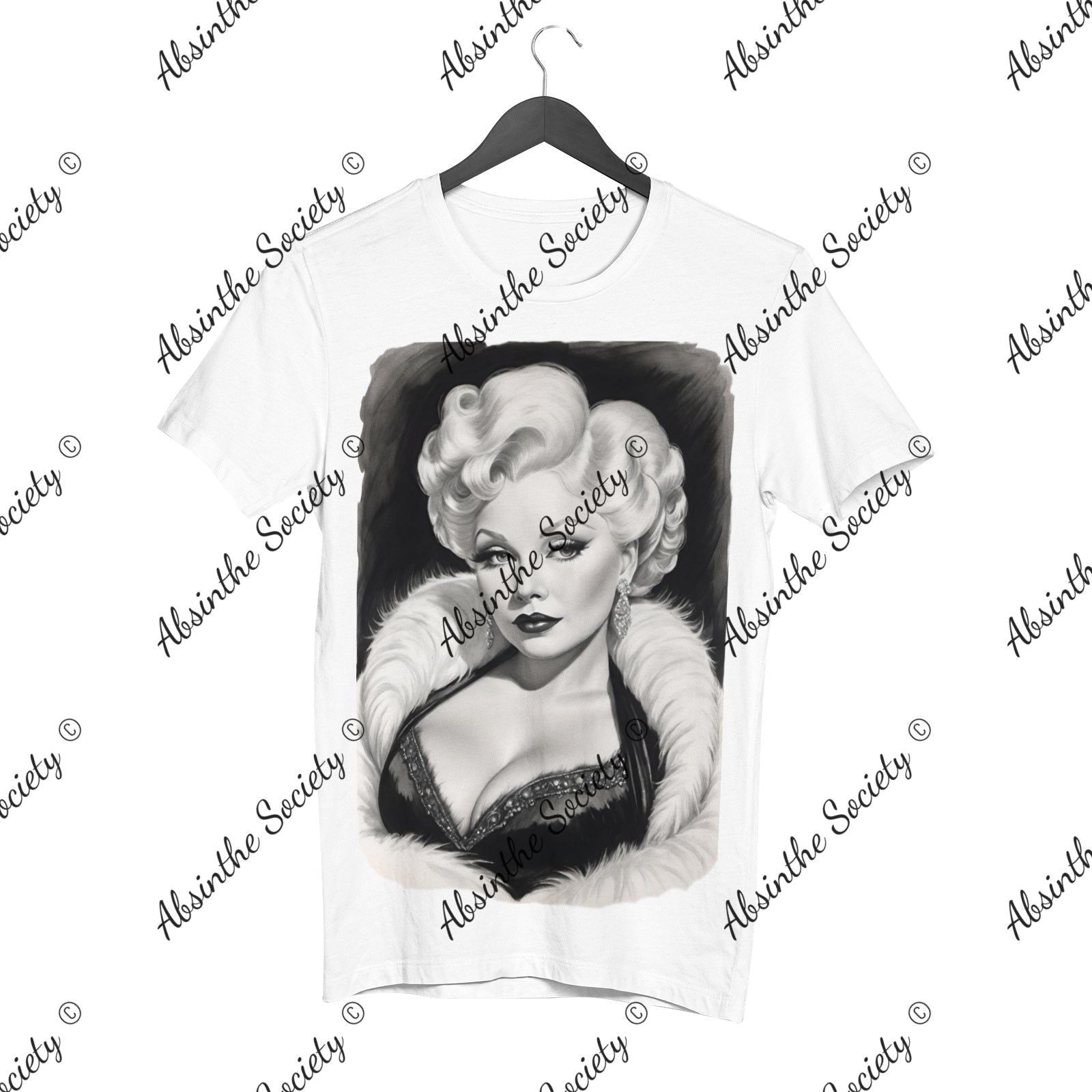 Mae West Women's Cotton Short Sleeve T-shirt