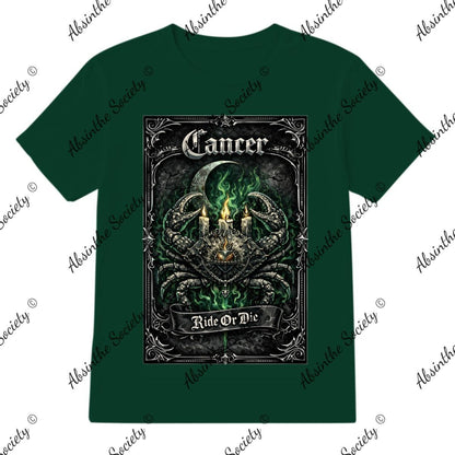 Cancer Zodiac T-Shirt Printed in USA