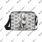 Eternal Angel Roses Cross-body Nylon Bag - Gothic Romantic White ONESIZE