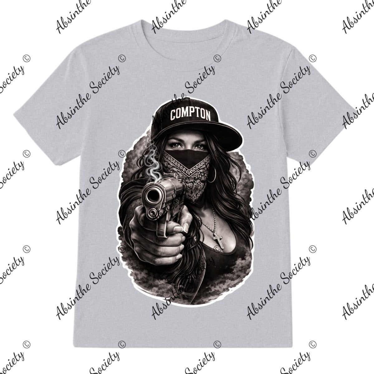 Compton - T-Shirt Printed in USA