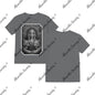 Reina Del Sol -Shirt Printed in USA Charcoal