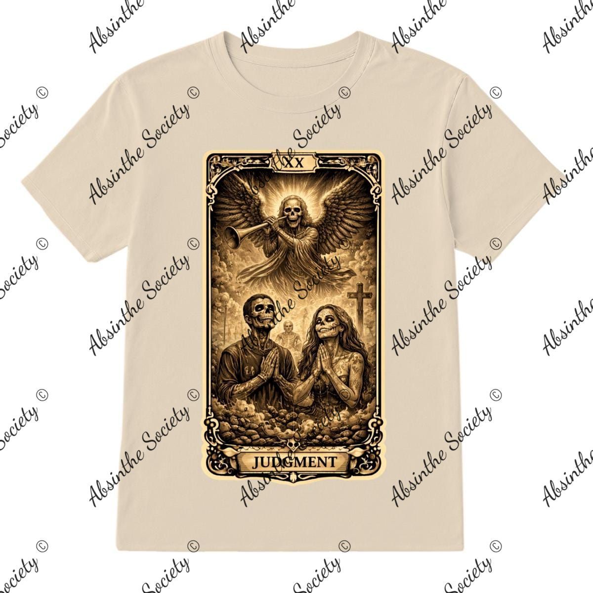 The Judgement | Tarot T-Shirt | Printed in USA Sand