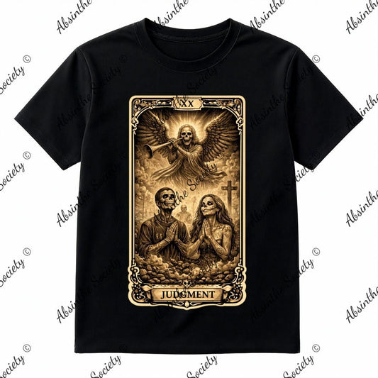 The Judgement | Tarot T-Shirt | Printed in USA Black