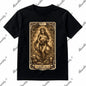 The World XXI | Tarot T-Shirt | Absinthe Society Black