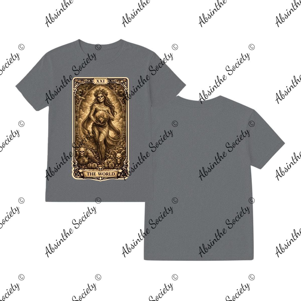 The World XXI | Tarot T-Shirt | Absinthe Society