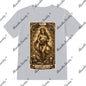 The World XXI | Tarot T-Shirt | Absinthe Society Sport Grey