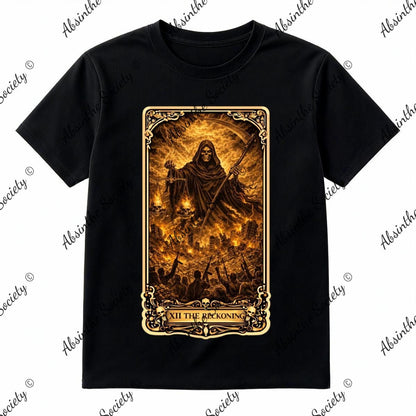 The Reckoning Tarot - Printed in USA Black