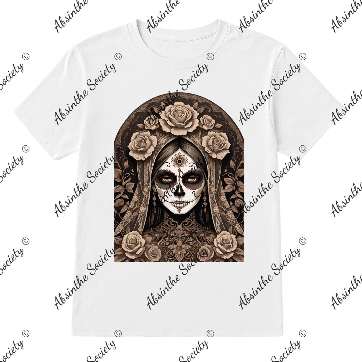 Sepia Catrina Saint Printed in USA