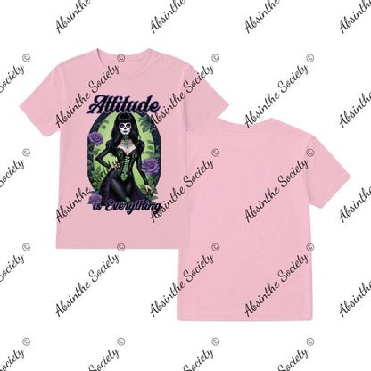 Attitude is Everything Printed in USA Light pink