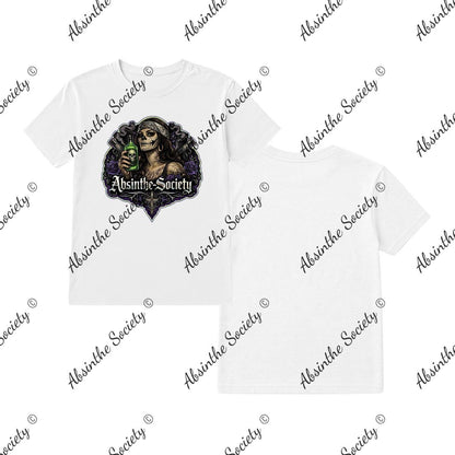 Chingona - Absinthe Society |T-Shirt Made in USA White