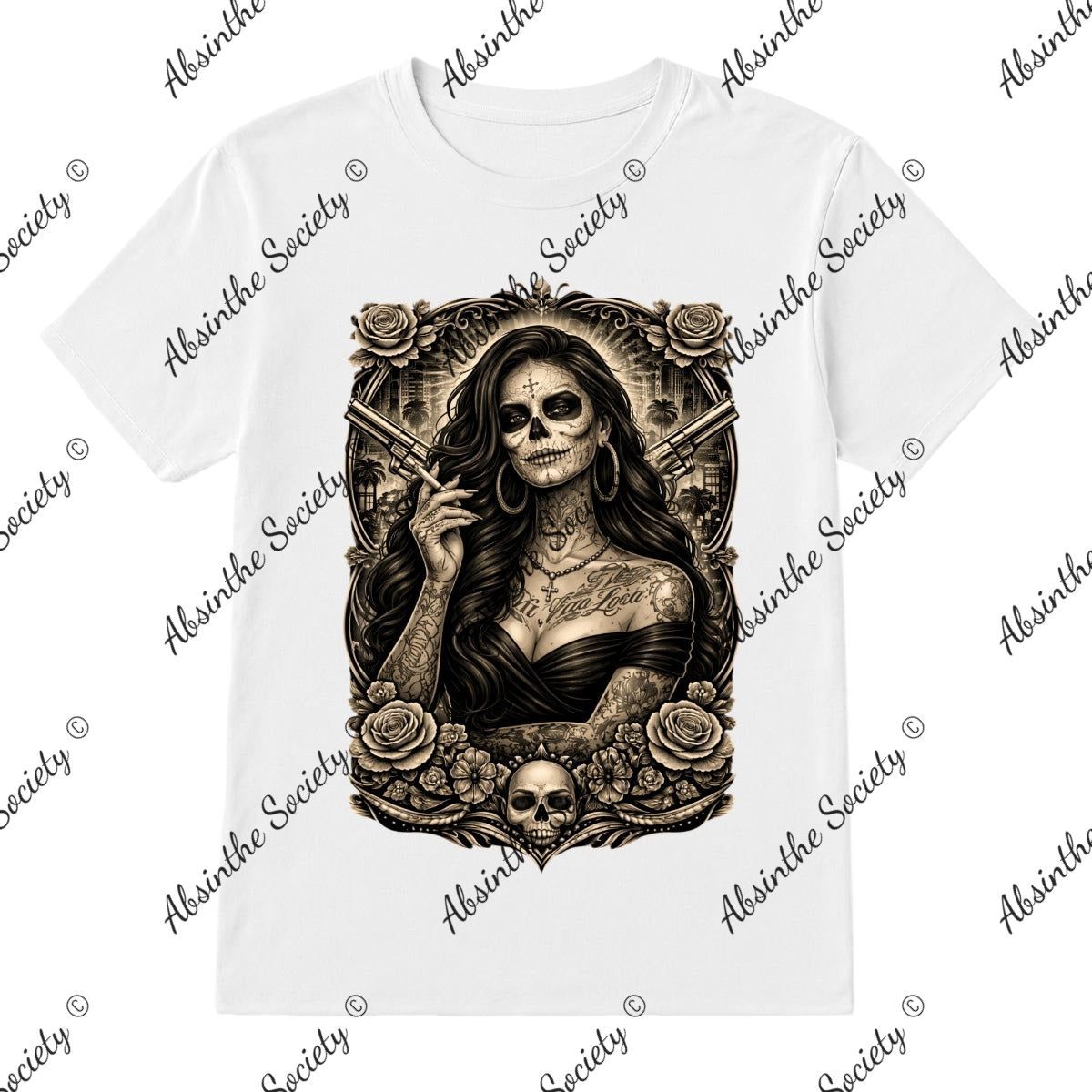 Mi Vida Loca - La Ruca T-Shirt Printed in USA